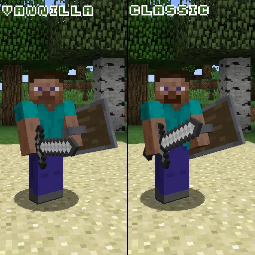 Classic Handhelds, Текстуры, Minecraft