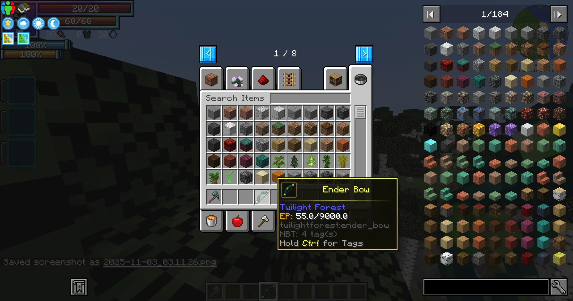 Twilight Forest x Tensura: Reincarnated | EP for Armour, Tools and Weapons, Дата-паки, Minecraft