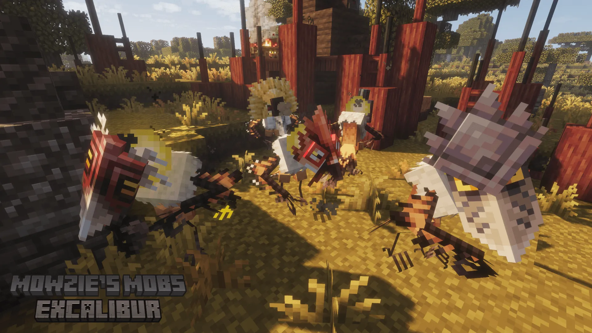 Excalibur | Mowzie's Mobs Support — скриншот 11 (Текстуры, Minecraft)