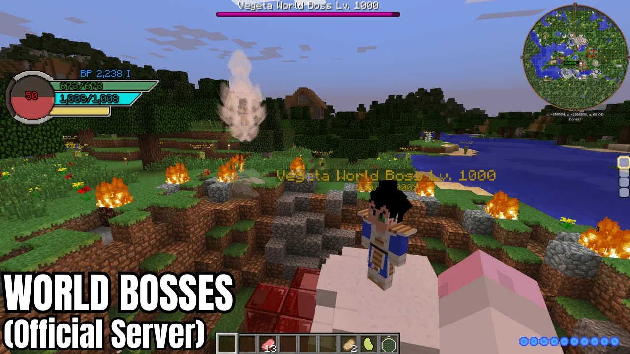 DragonBlock RPG — скриншот 3 (Модпаки, Minecraft)