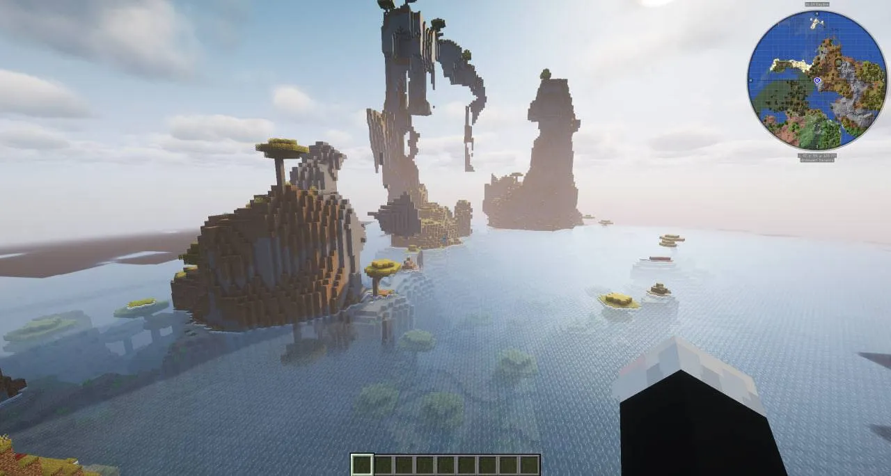 Java Flooder Minecraft Flood World-Gen - мод для Майнкрафт - Зона Крафта