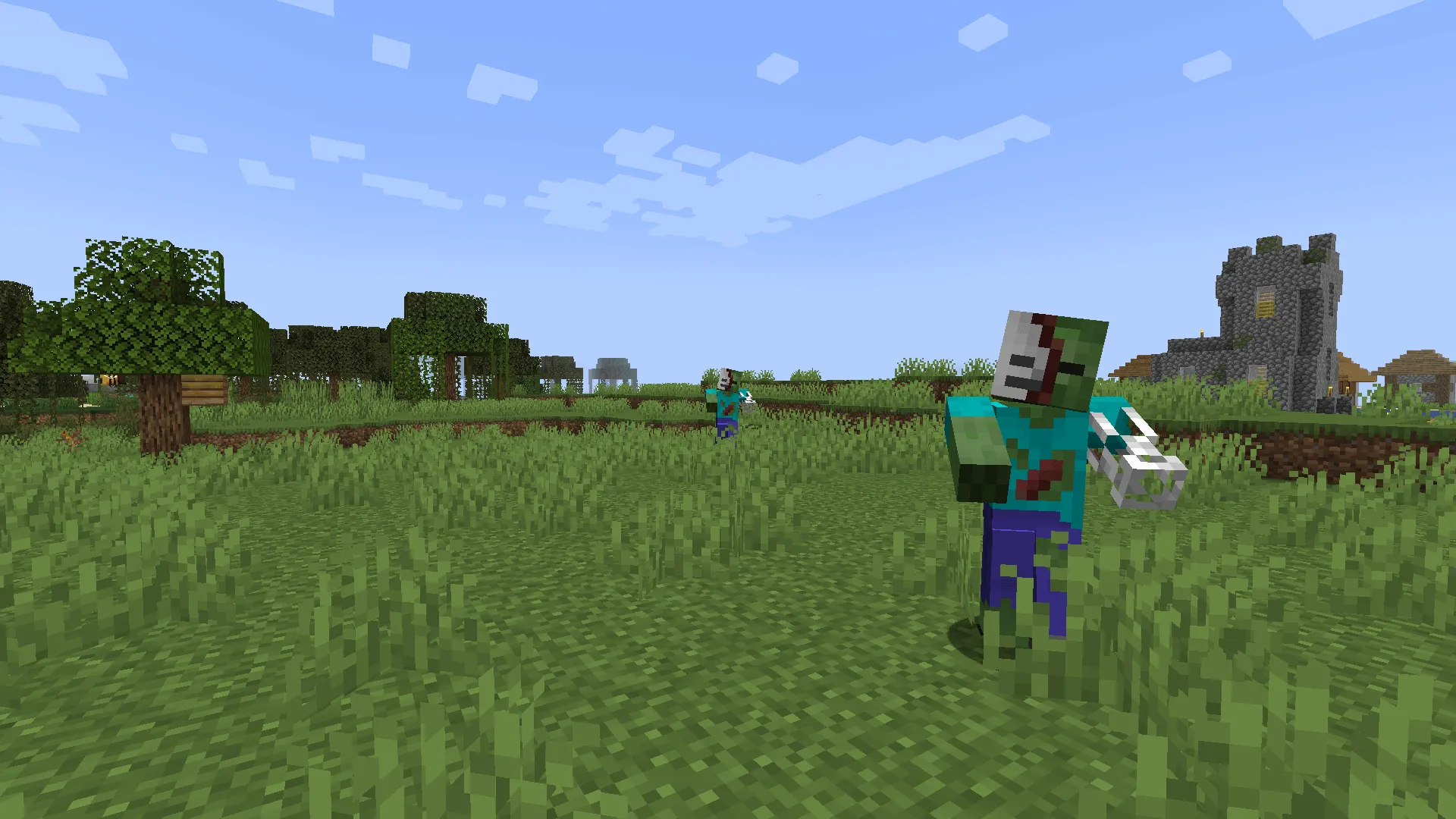 New Zombie Variants by Murslav — скриншот 6 (Моды, Minecraft)