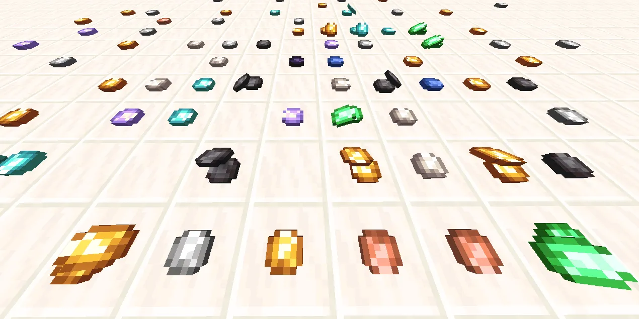 Alexis 64's Coins, Моды, Minecraft