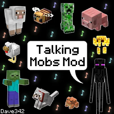 Talking Mobs - ChatGPT and TTS, Моды, Minecraft