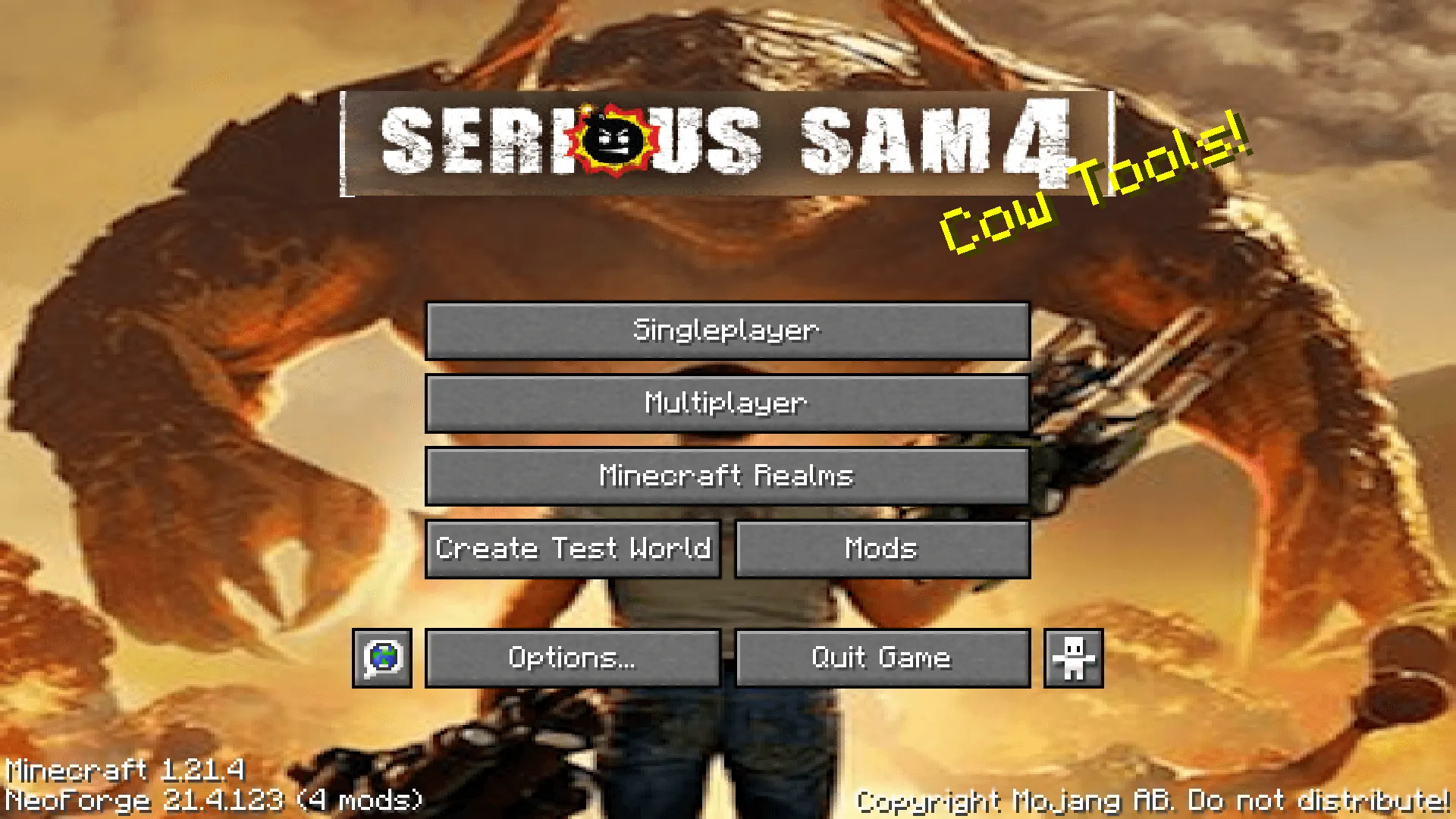 Serious Sam 4  Ultimate pack, Текстуры, Minecraft