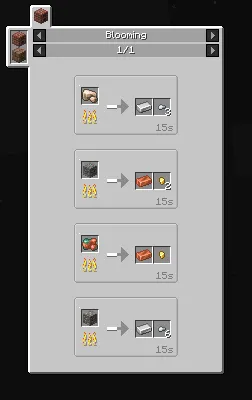 Bloomeries — скриншот 3 (Моды, Minecraft)