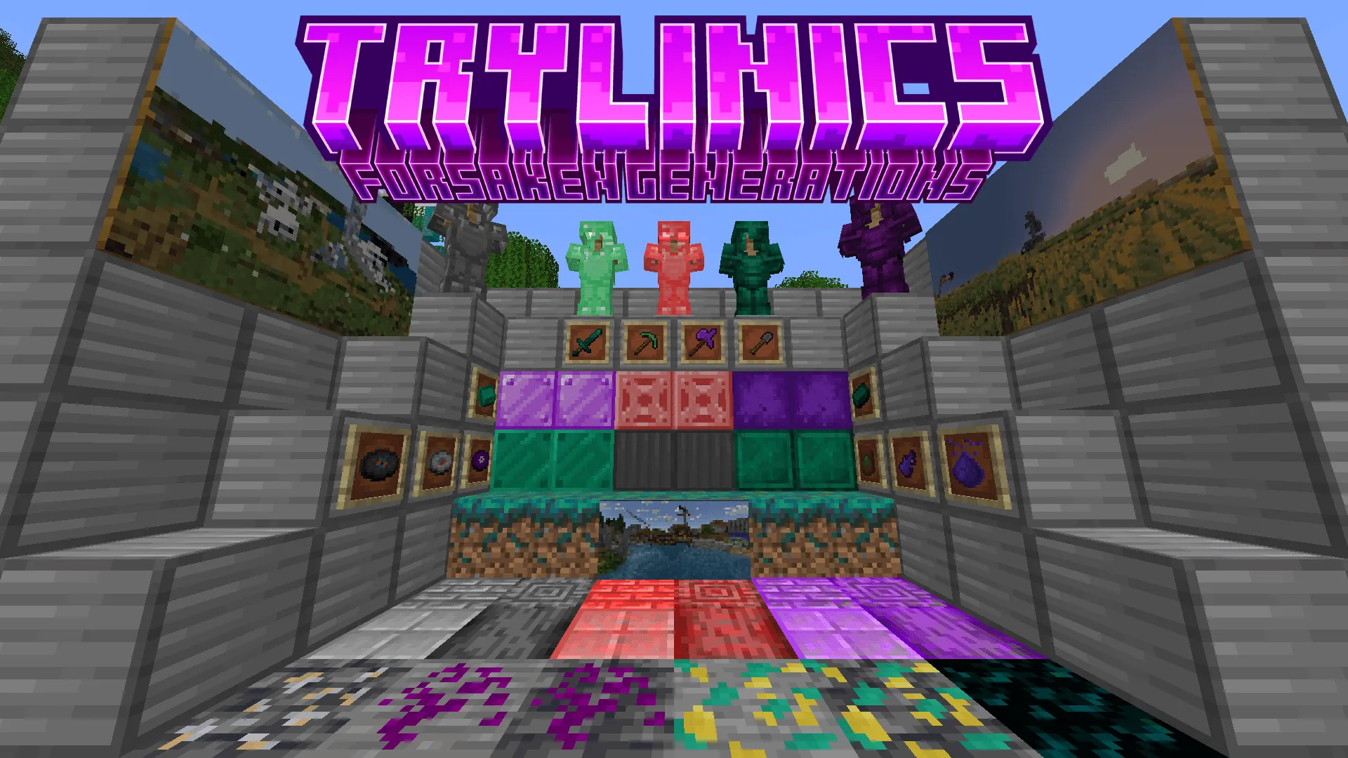 Trylinics: Forsaken Generations — скриншот 1 (Моды, Minecraft)