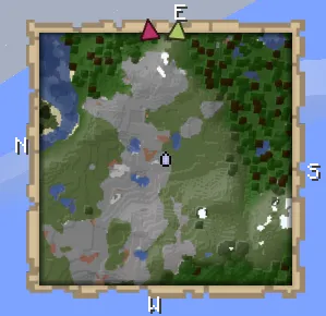 Voxelmap Vanilla Theme — скриншот 1 (Текстуры, Minecraft)