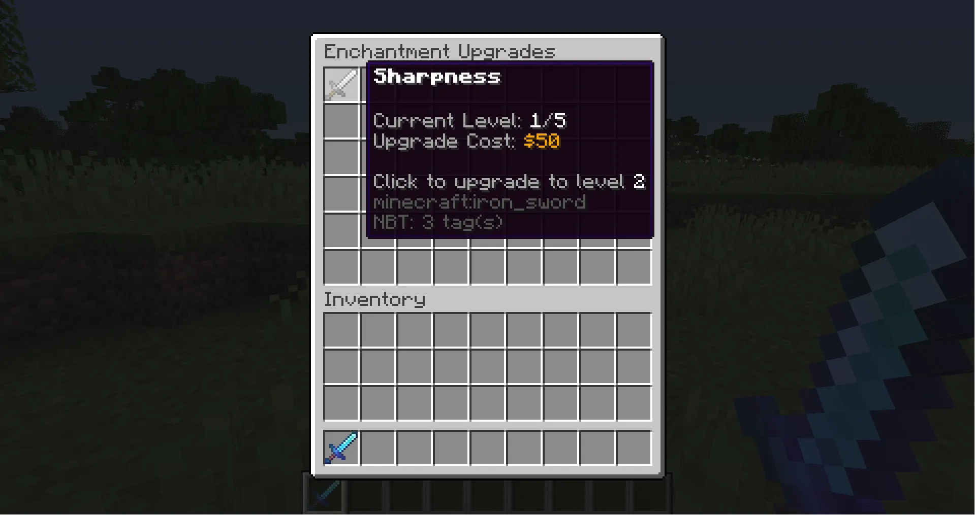 Enchantment Upgrades — скриншот 4 (Плагины, Minecraft)
