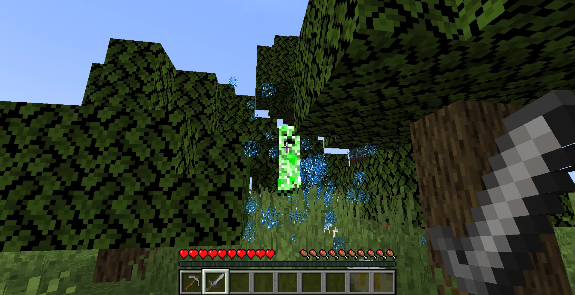 Flying Creepers — скриншот 1 (Моды, Minecraft)