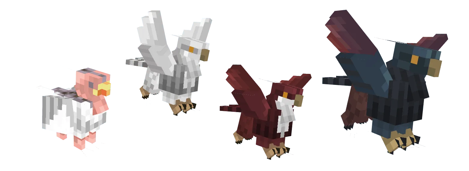 Dragon Survival -  Griffin Addon, Моды, Minecraft