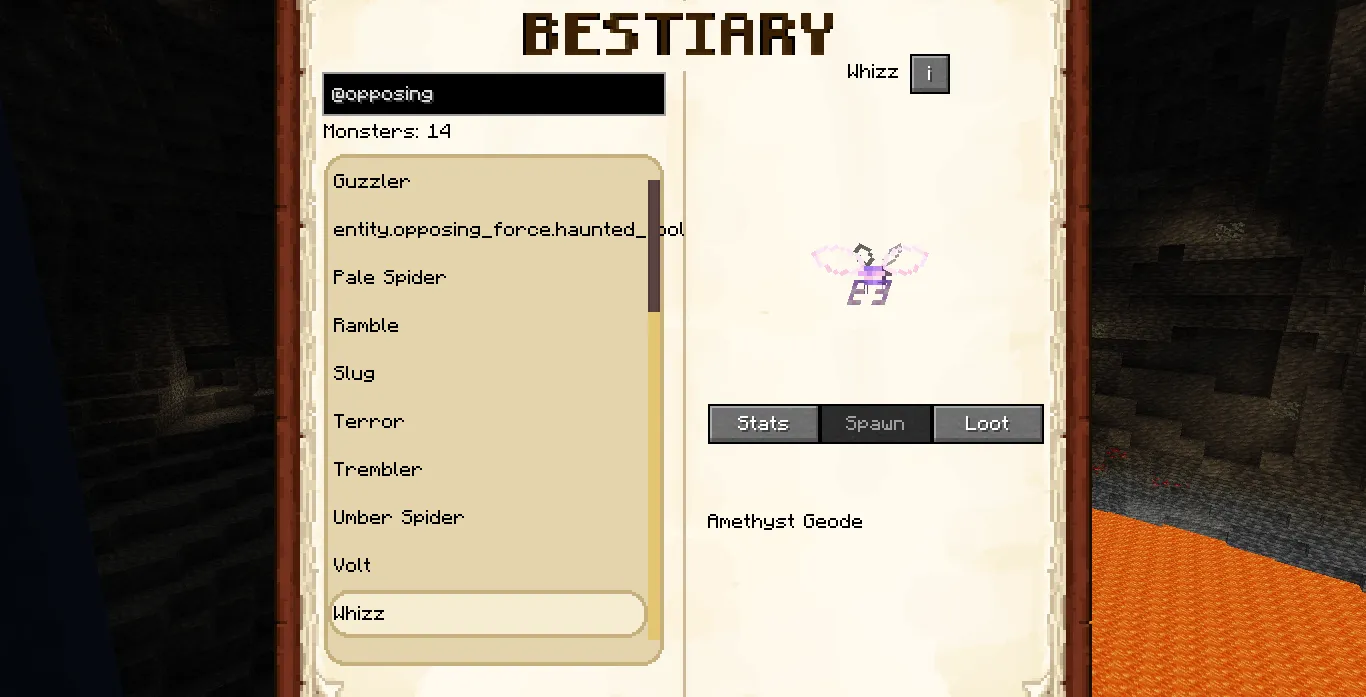 Modestiary, Дата-паки, Minecraft