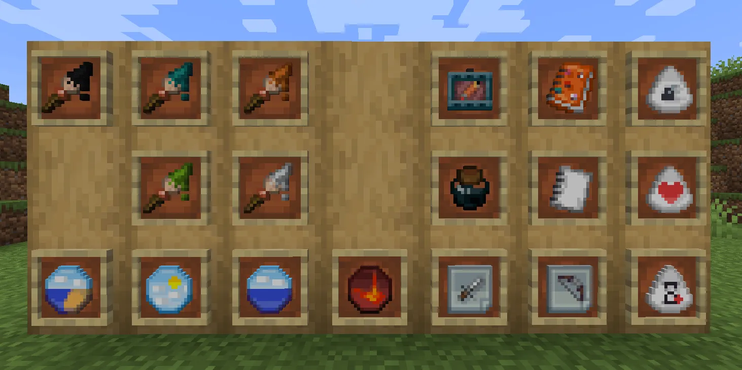 Oeuvre, Моды, Minecraft