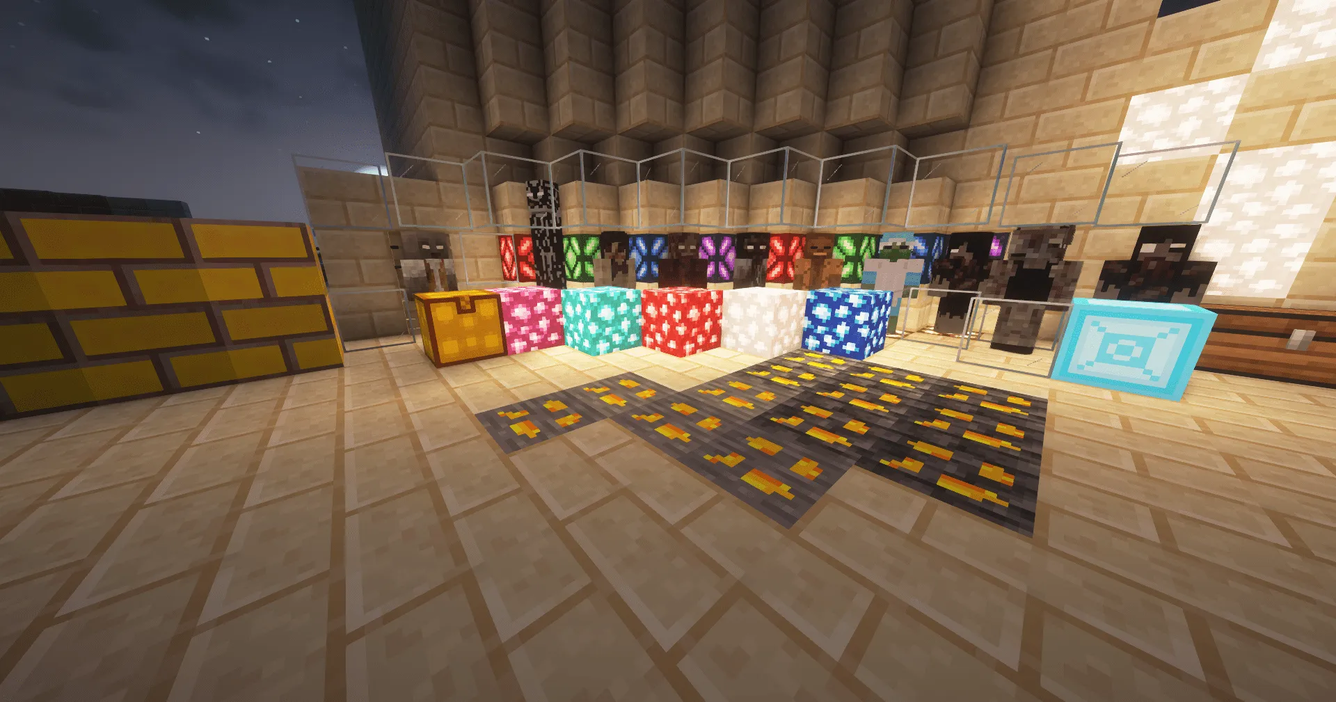 Colored Glowstone Redstonelamps and more, Моды, Minecraft