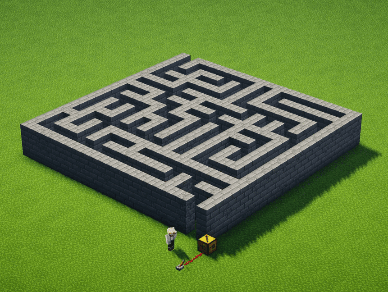 Maze Generator (Fabric) — скриншот 2 (Моды, Minecraft)