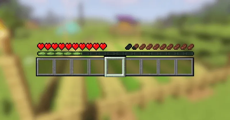 Beef Hunger Bar — скриншот 3 (Текстуры, Minecraft)
