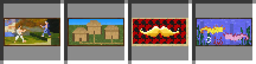 What Painting I'm Looking At?, Текстуры, Minecraft