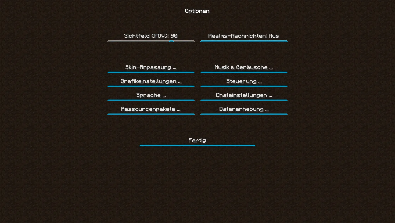 Transparent GUI "Digital", Текстуры, Minecraft