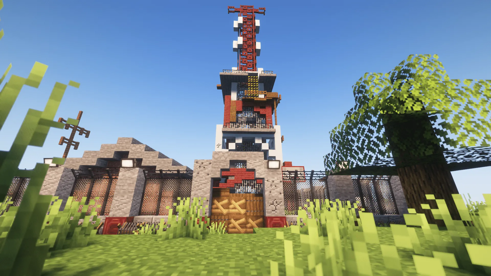 Radio Towers and Doomsday decorations, Моды, Minecraft
