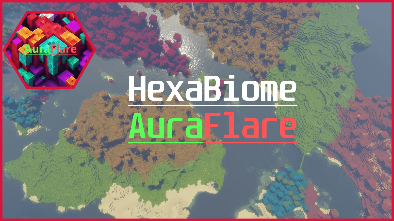 HexaBiome AuraFlare, Текстуры, Minecraft