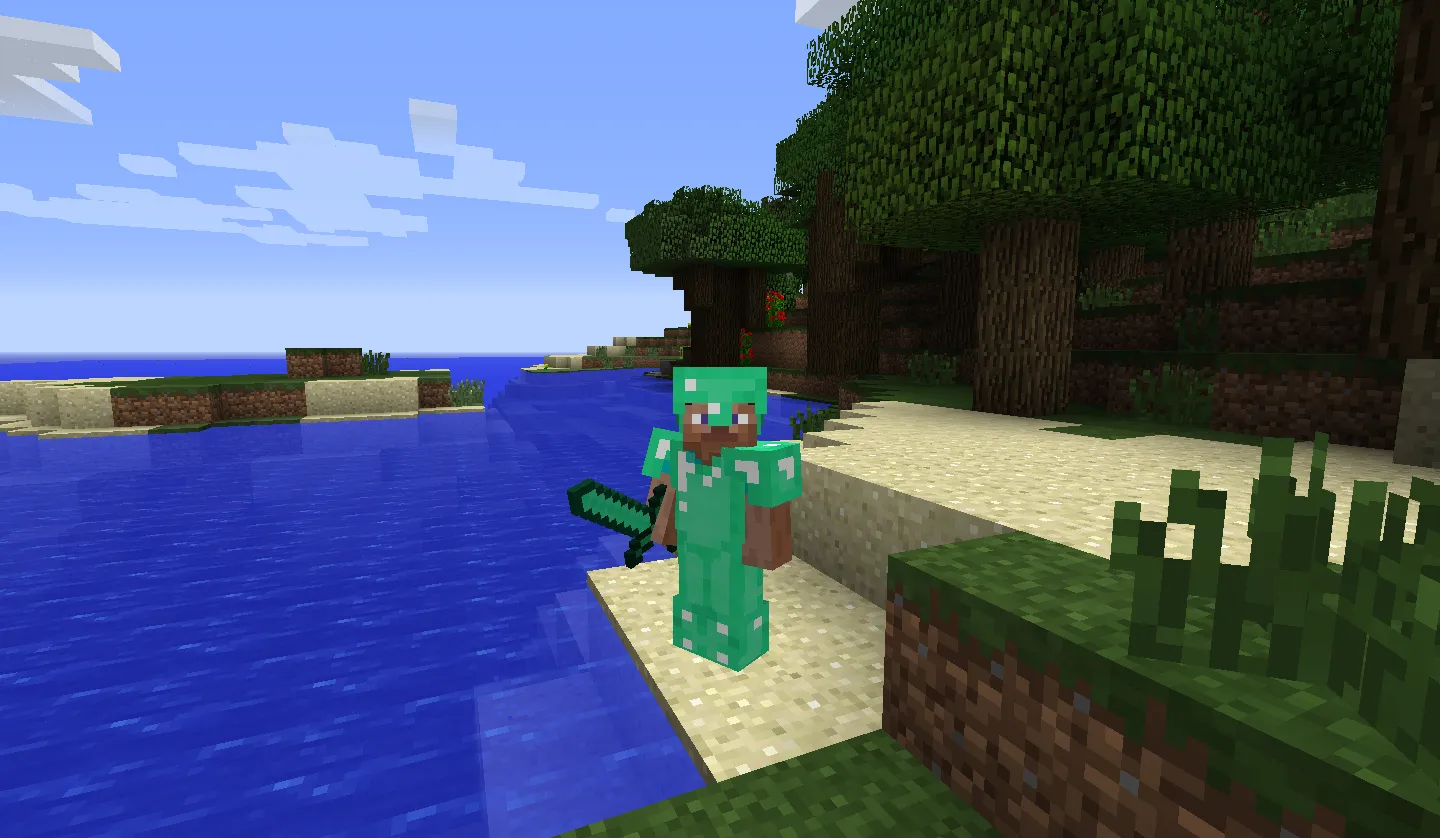 Emerald Tools & Armor , Моды, Minecraft