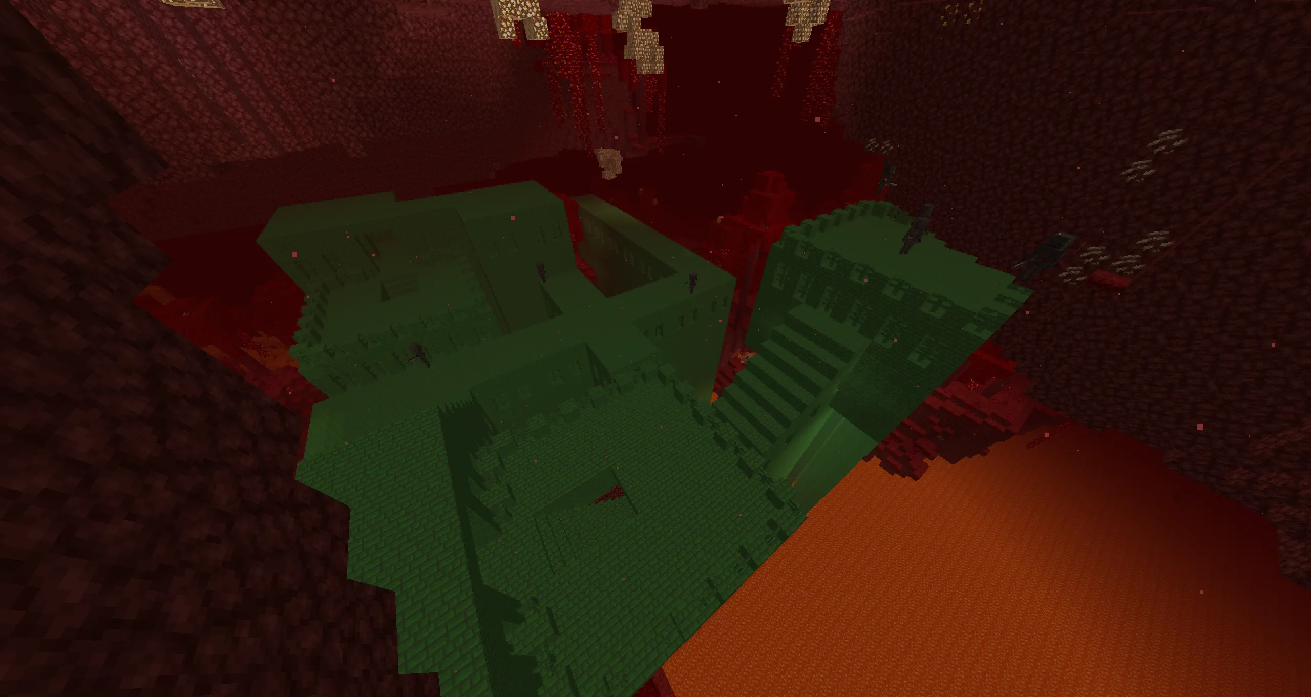 More visible Nether Fortresses and Wither Skeletons — скриншот 1 (Текстуры, Minecraft)