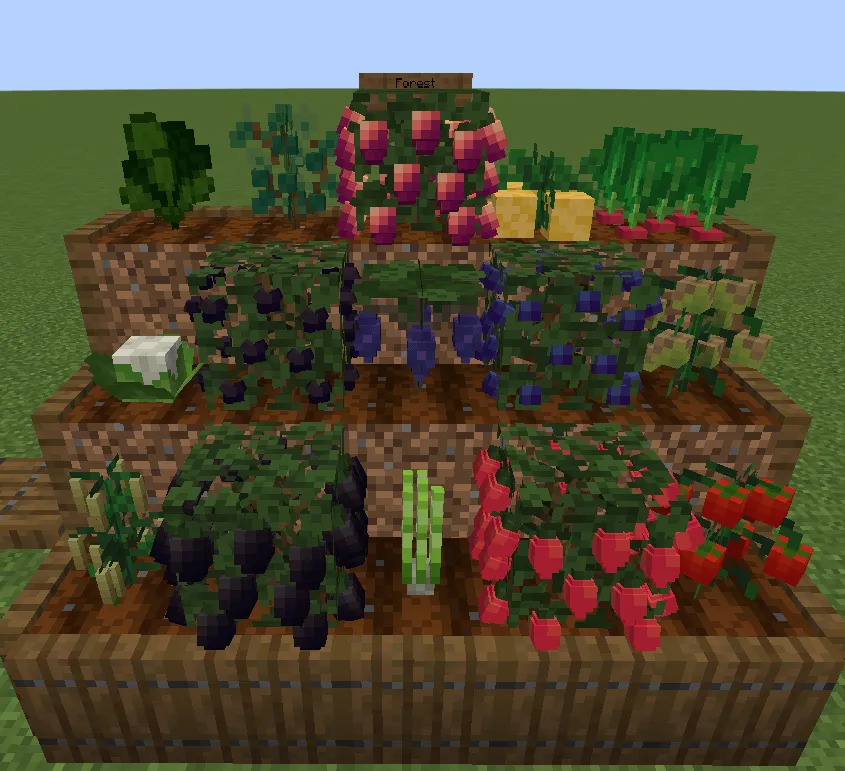 Croptopia Blocky Crops, Текстуры, Minecraft