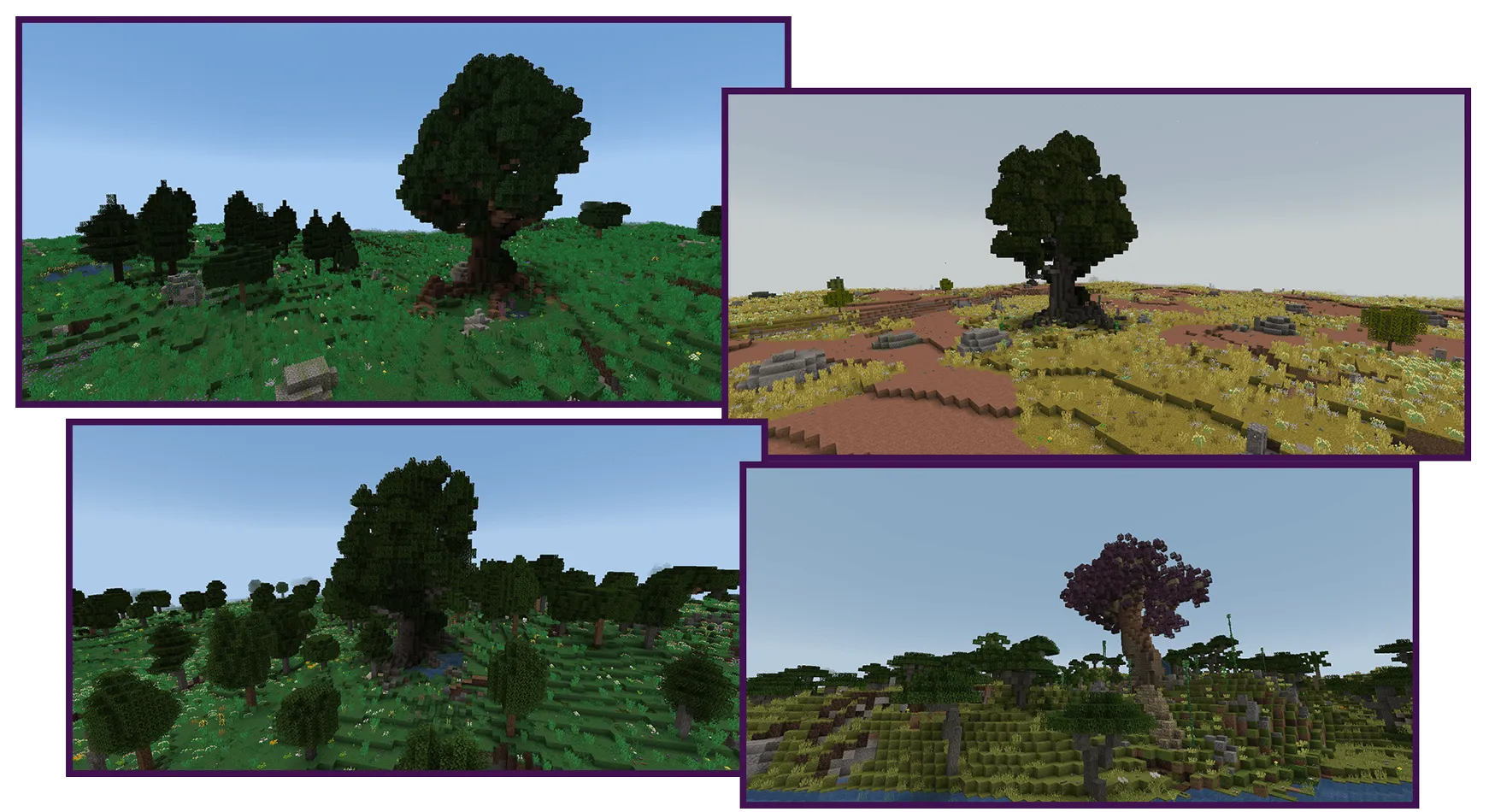 TFC Structures - Mother of Trees — скриншот 2 (Моды, Minecraft)