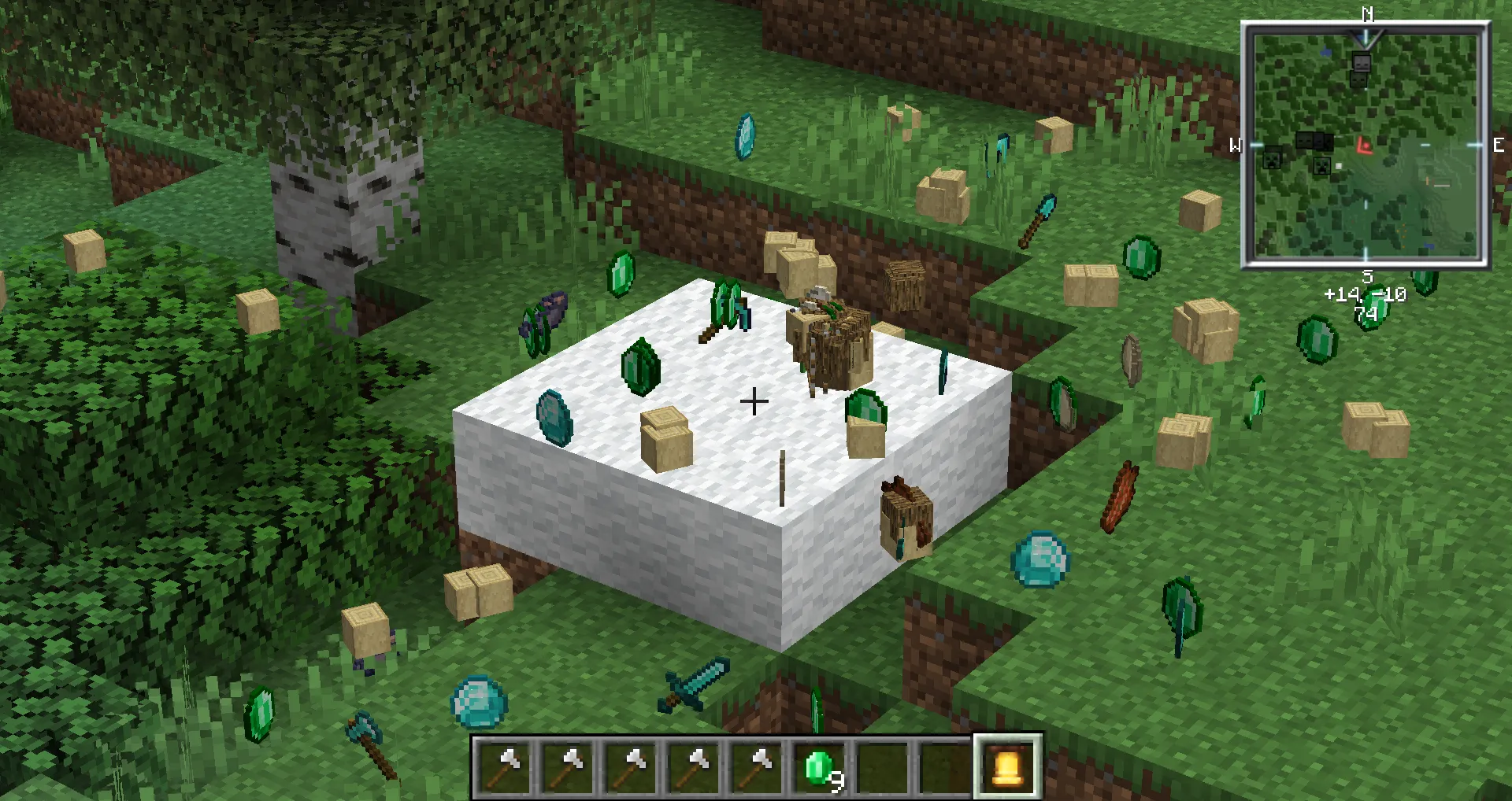 Items never disappear — скриншот 1 (Моды, Minecraft)