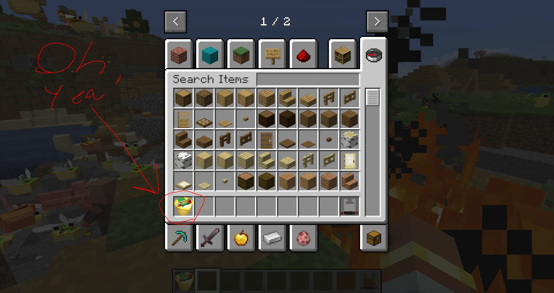 Apple Sauce! — скриншот 1 (Моды, Minecraft)