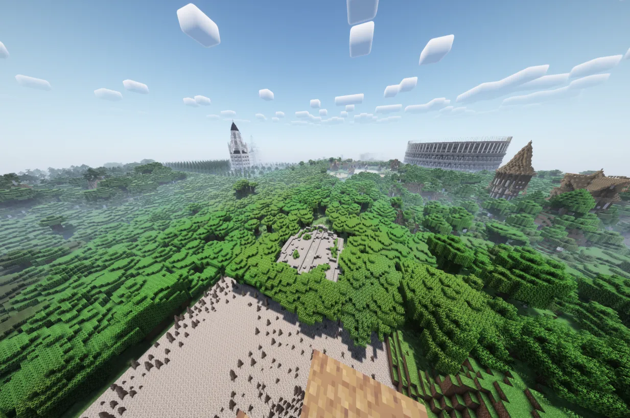 RE:ZERO Map, Карты, Minecraft