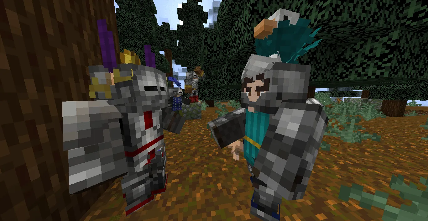 Epic Knights: Open Helms, Моды, Minecraft