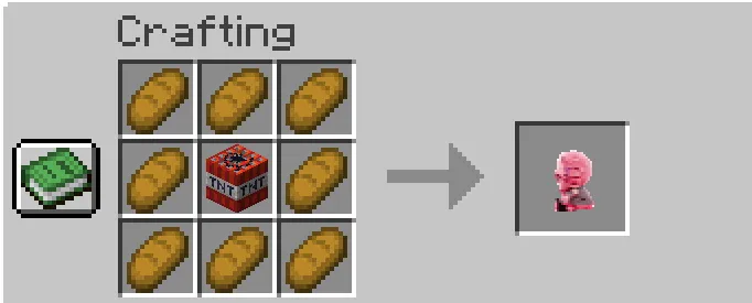 Exploding Kasane Teto — скриншот 2 (Моды, Minecraft)