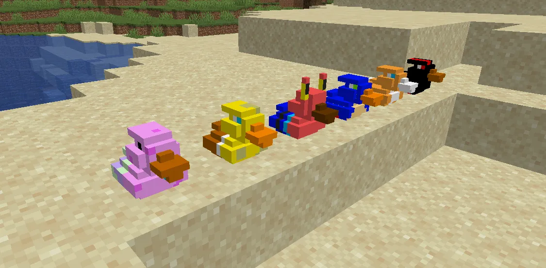 Collectable Ducks — скриншот 2 (Моды, Minecraft)