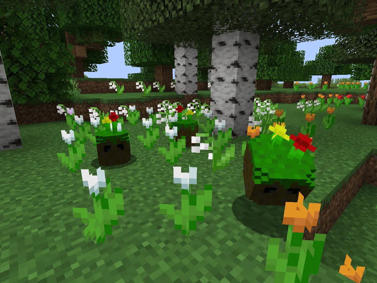 Puffs & Flowers, Моды, Minecraft