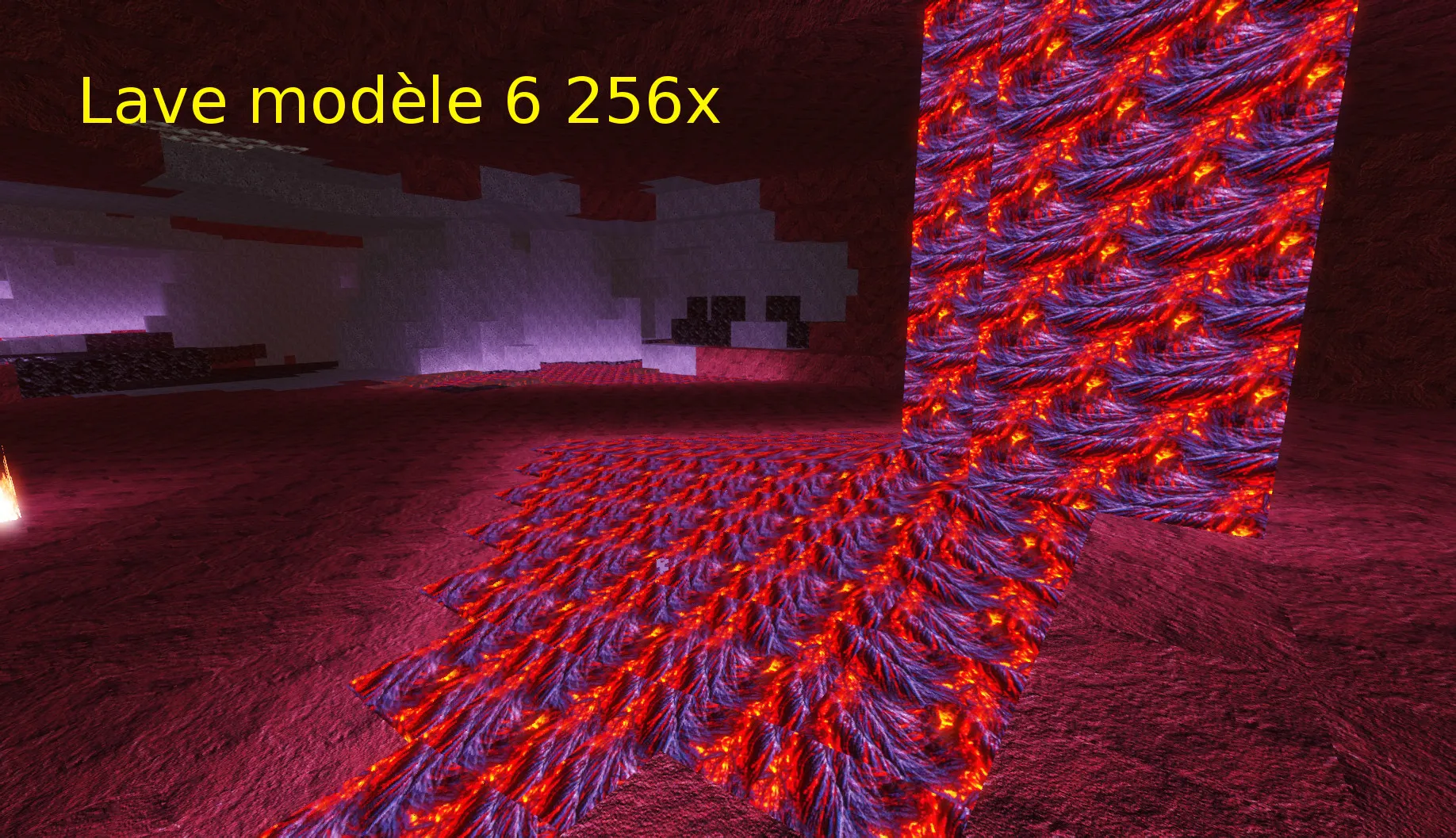 Lava models x9 256x 128x 64x — скриншот 1 (Текстуры, Minecraft)