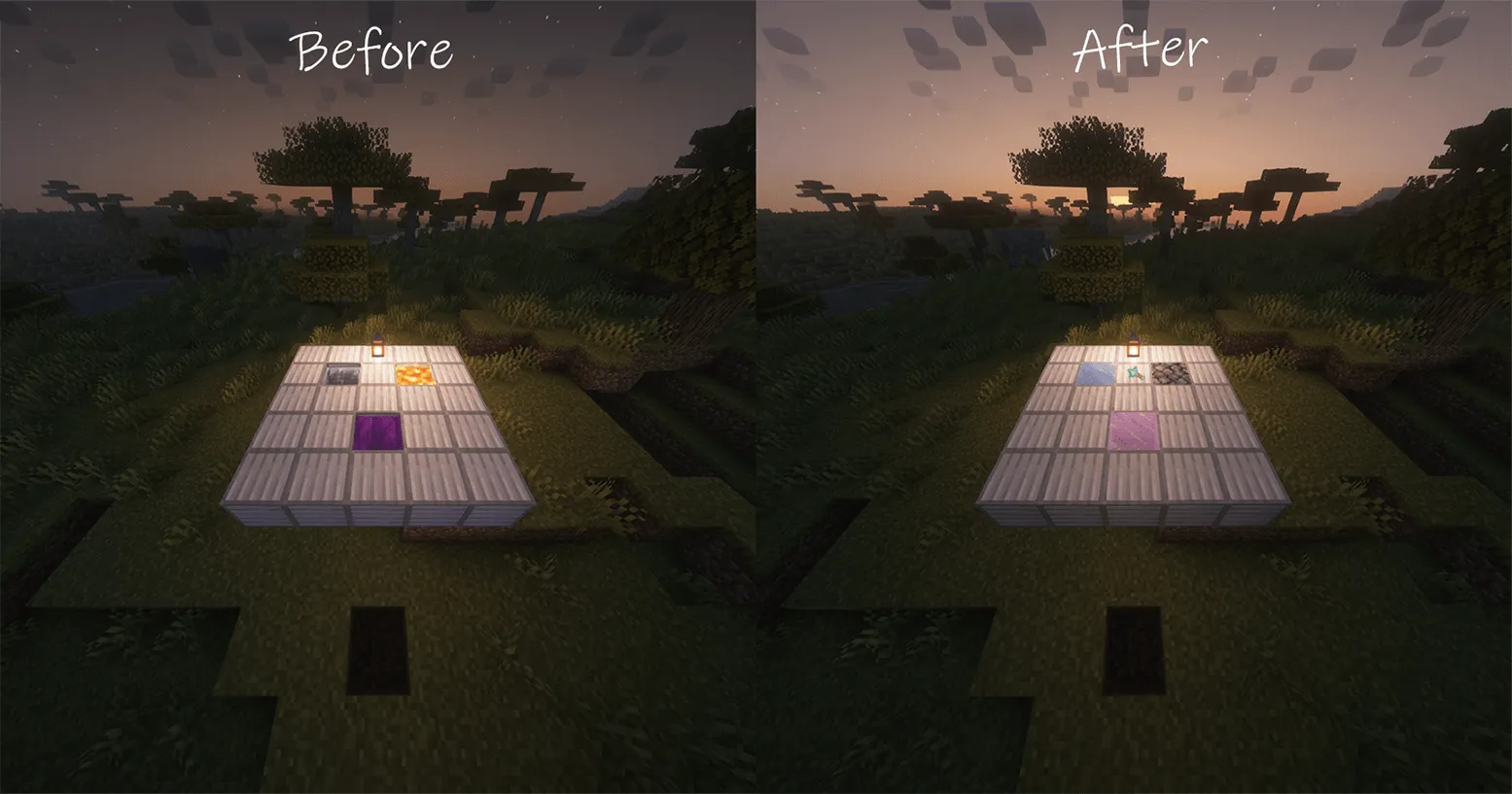 Alexs Caves Exemplified, Моды, Minecraft