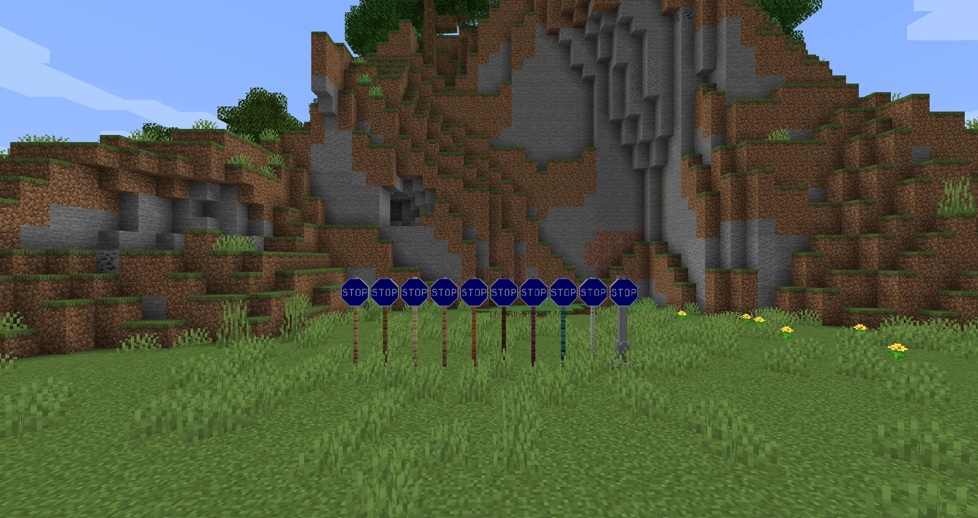 Signs & Signals — скриншот 2 (Моды, Minecraft)