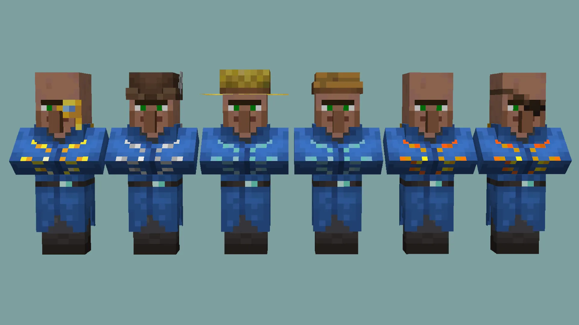 Diemant's Grisha Villagers — скриншот 4 (Текстуры, Minecraft)