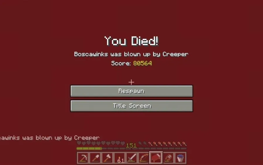 EMOTIONAL DAMAGE — скриншот 1 (Текстуры, Minecraft)