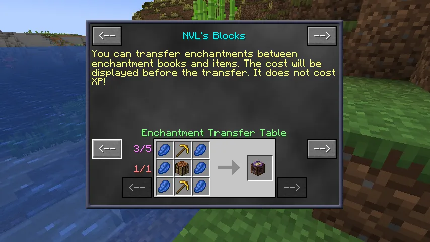 NVL's Blocks, Моды, Minecraft