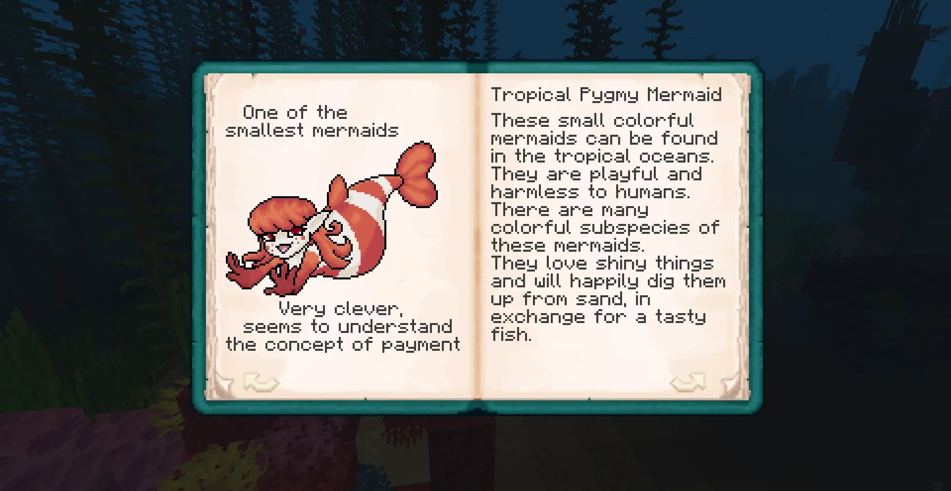 Monsters&Girls: Secrets of Mermaids — скриншот 4 (Моды, Minecraft)