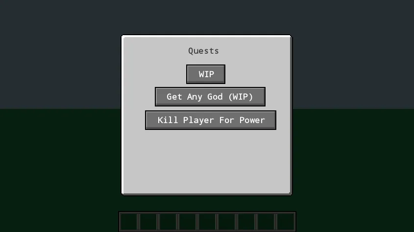 GodsAddon, Моды, Minecraft