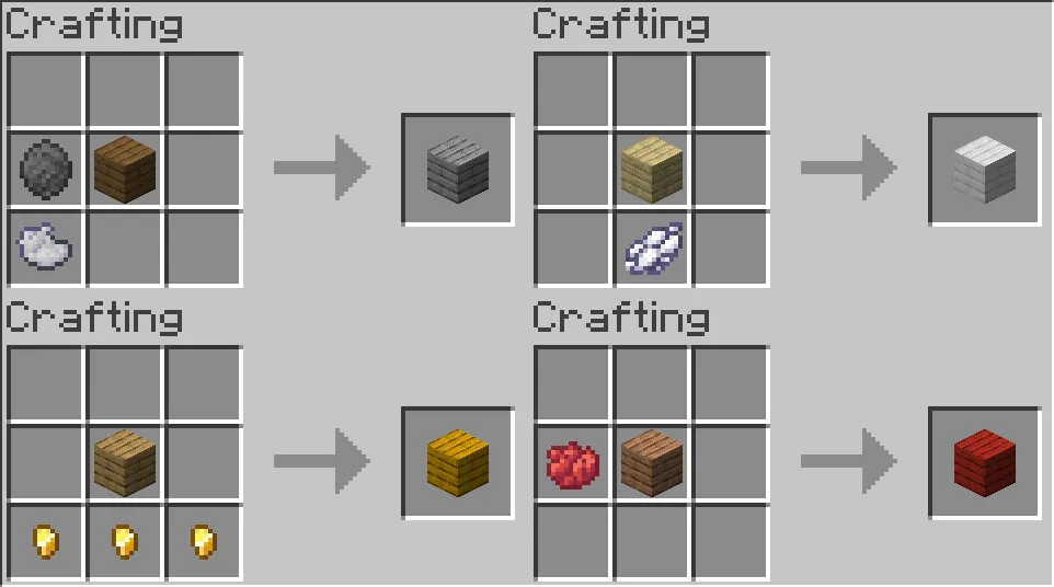 Colorful Planks, Моды, Minecraft