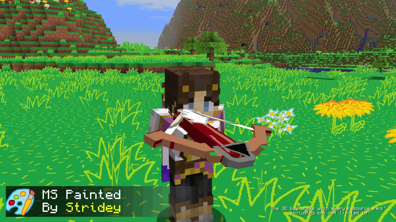 Universal 3D Archery - Bow and Crossbow — скриншот 8 (Текстуры, Minecraft)