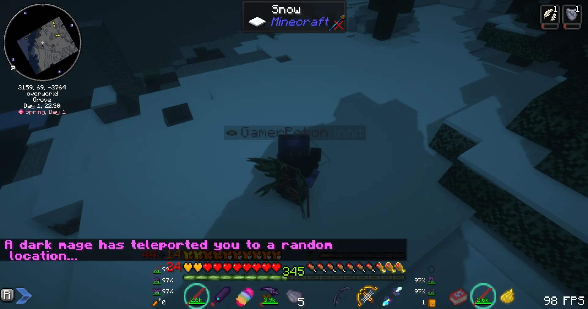 DarkRPG - RPG with Magic, Origins, Quests, Adventure, Модпаки, Minecraft