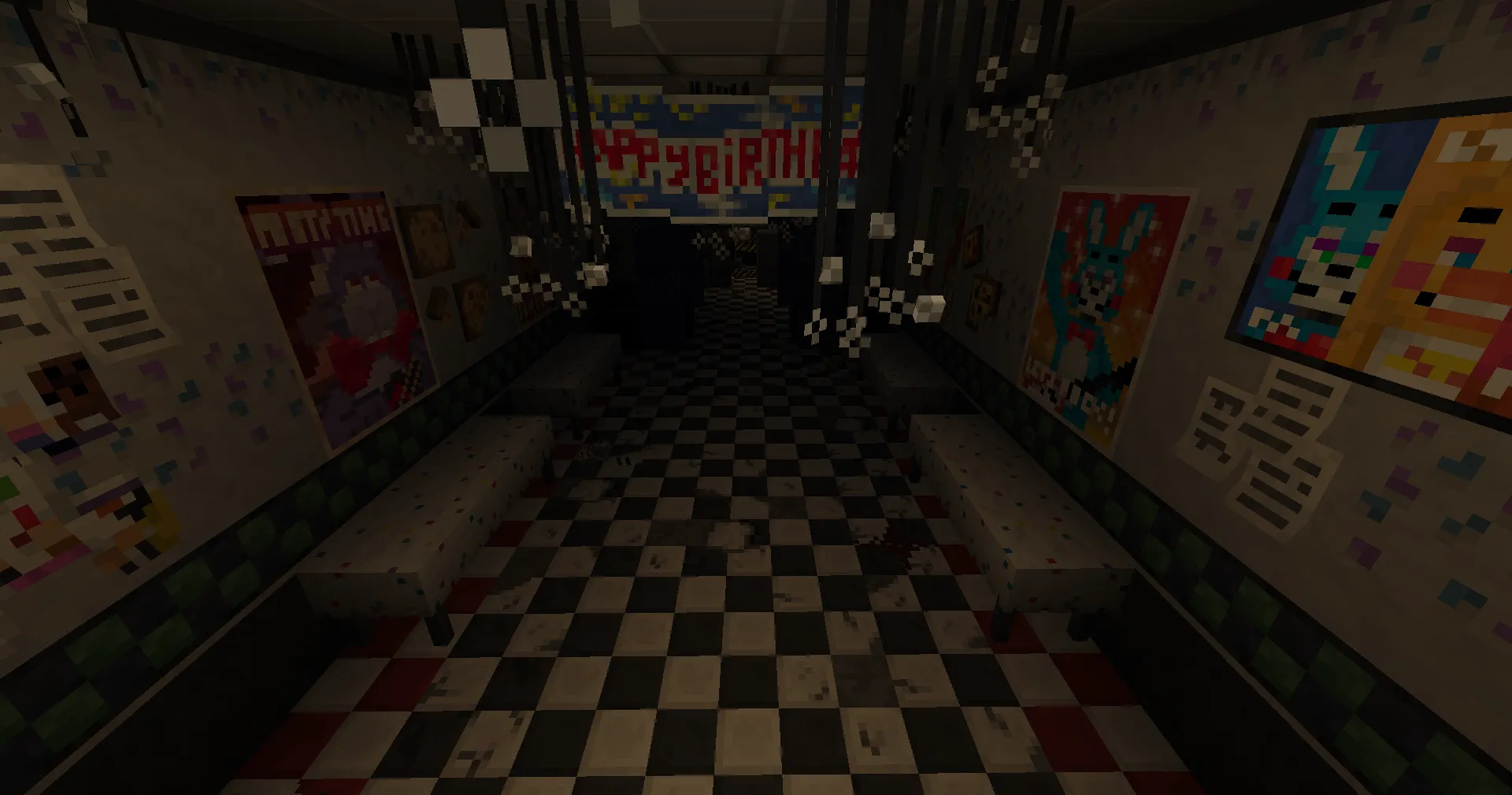 Faz-Frights!, Карты, Minecraft