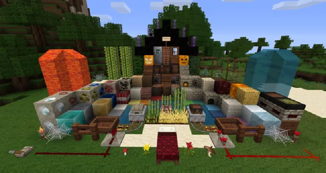 MeineKraft JaninaCraft Addon, Текстуры, Minecraft