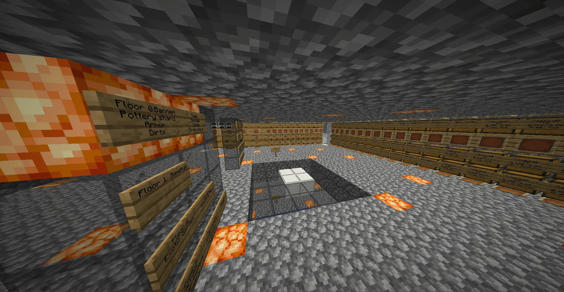 Seventh Sky Syndicate Chestshop Mall v1.1 — скриншот 1 (Карты, Minecraft)