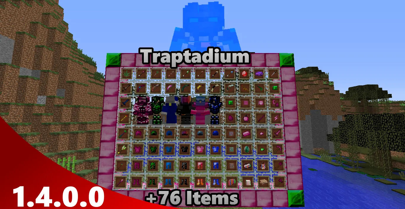 Traptadium, Моды, Minecraft